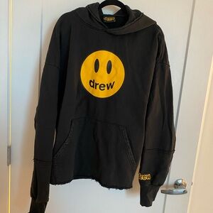 DREW mascot hoodie.